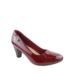 Tacones Jime para mujer color vino