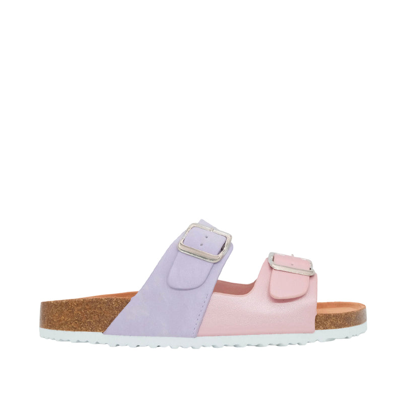 Sandalias Flats Mirka para mujer color rosado