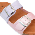 Sandalias Flats Mirka para mujer color rosado