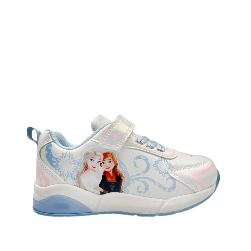 Tennis Frozen para niña color blanco