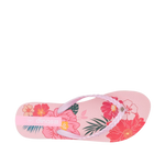 Sandalias flats Capri para mujer color rosado