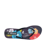 Sandalias flats Capri para mujer color negro