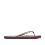 Sandalias flats Capri para mujer color café
