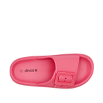 Sandalias flats Brisa para mujer color rosado