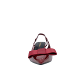 Tacones slingback Gabriela para mujer color vino