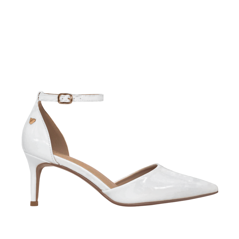 Tacones Claudia para mujer color blanco