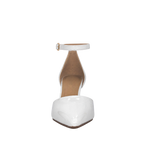 Tacones Claudia para mujer color blanco