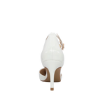 Tacones Claudia para mujer color blanco