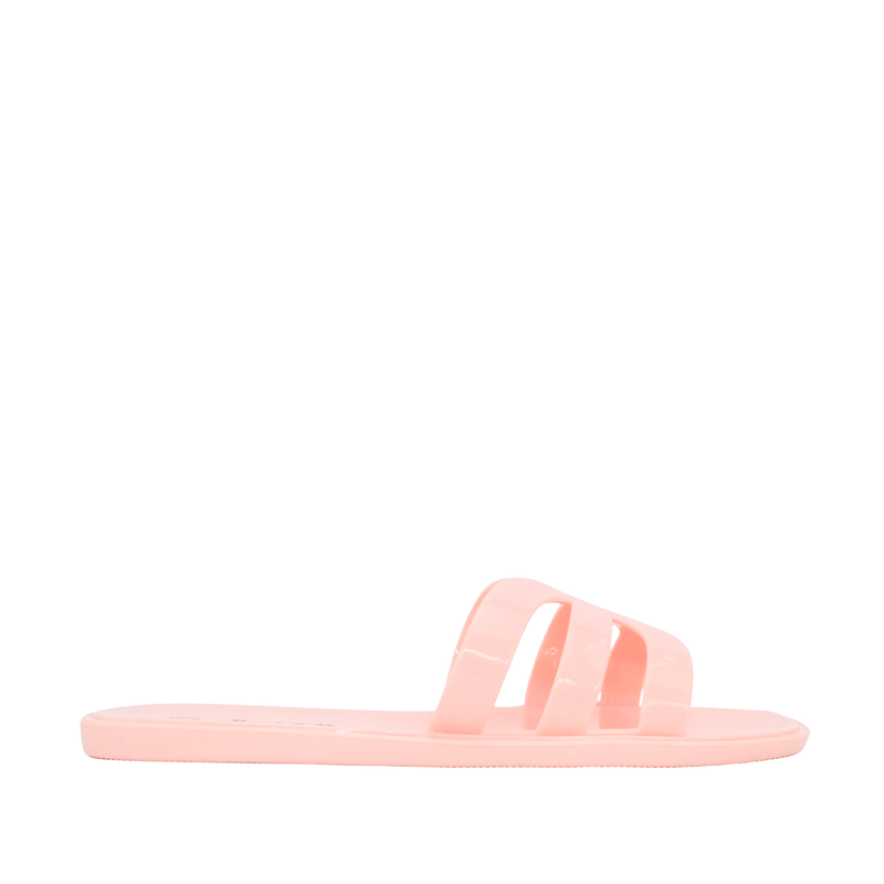 Sandalias flats Sirena para mujer color blush
