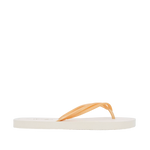 Sandalias flats Oriana para mujer color hueso