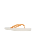 Sandalias flats Oriana para mujer color hueso