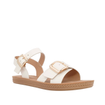 Sandalias flats Nova para mujer color nude