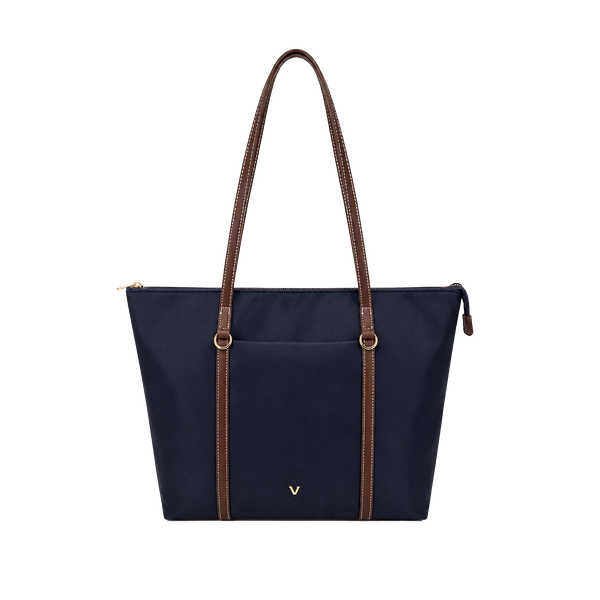 Cartera tote Cory para mujer color navy