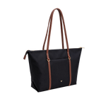 Cartera tote Cory para mujer color negro