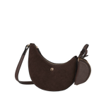 Cartera crossbody Arianna para mujer color chocolate