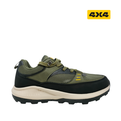 Tennis casuales 4X4 Aventus para hombre color olivo