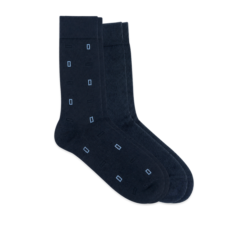 Calcetines Mario para hombre color azul